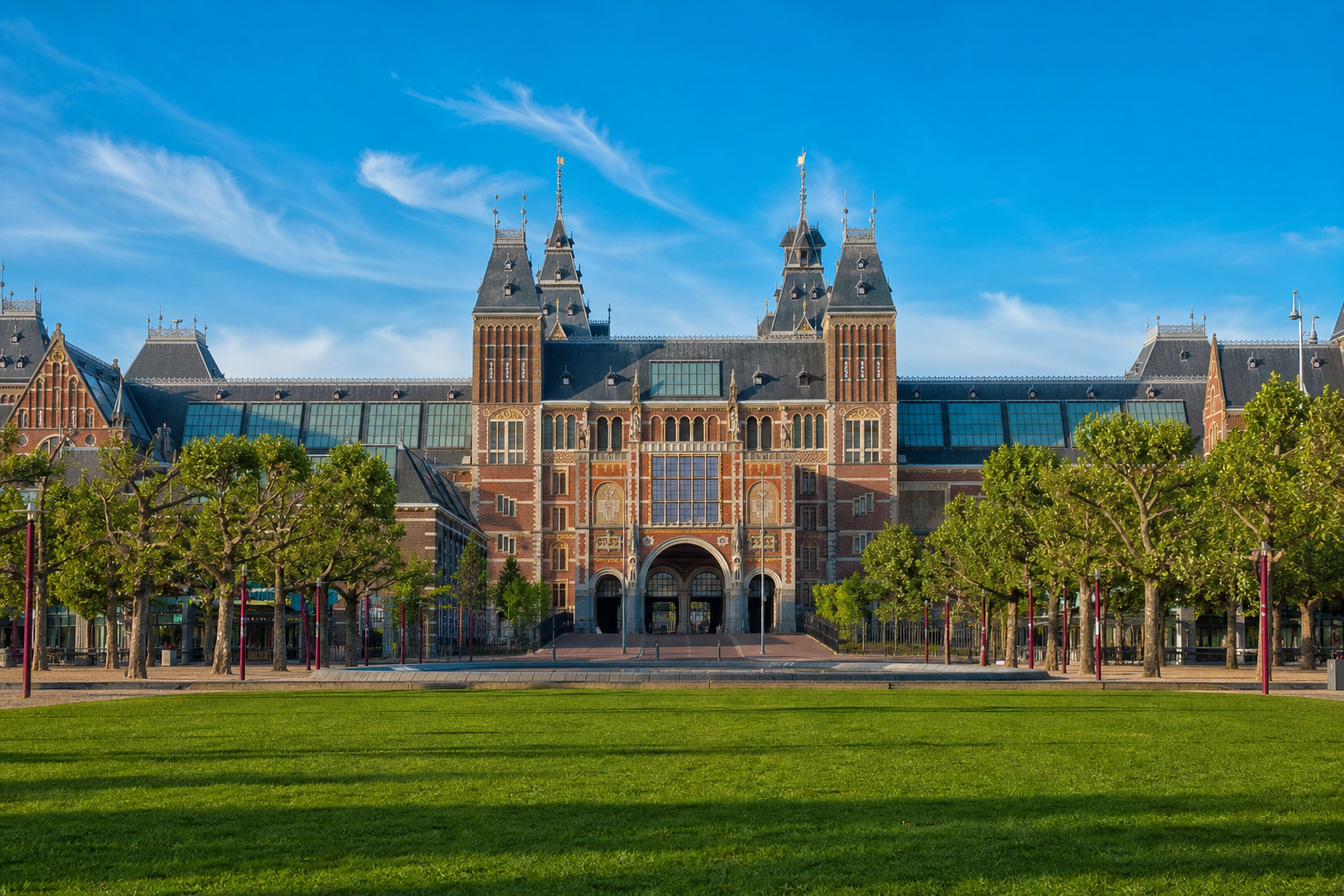 Rijksmuseum and Museumplein